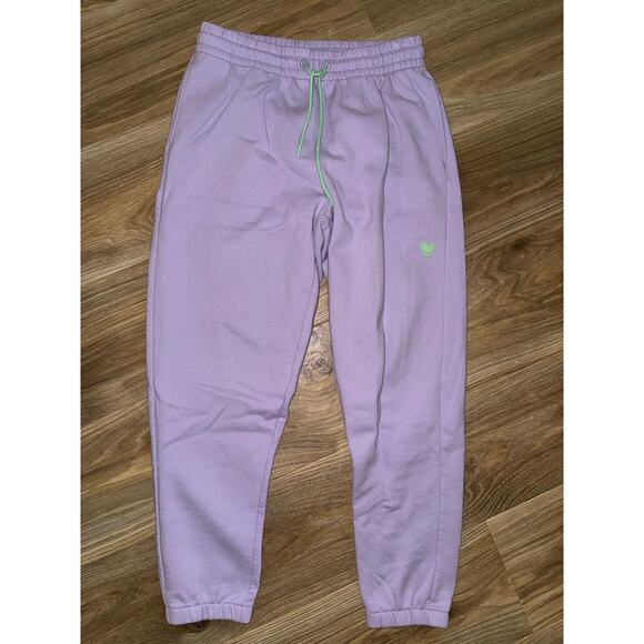 Bad Birdie Rec League Sweatpant Purple Rose Pockets Golf Jogger - size M - Picture 1 of 8